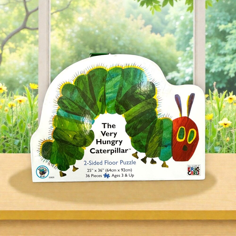 The Very Hungry Caterpillar Floor Puzzle 100% Complete